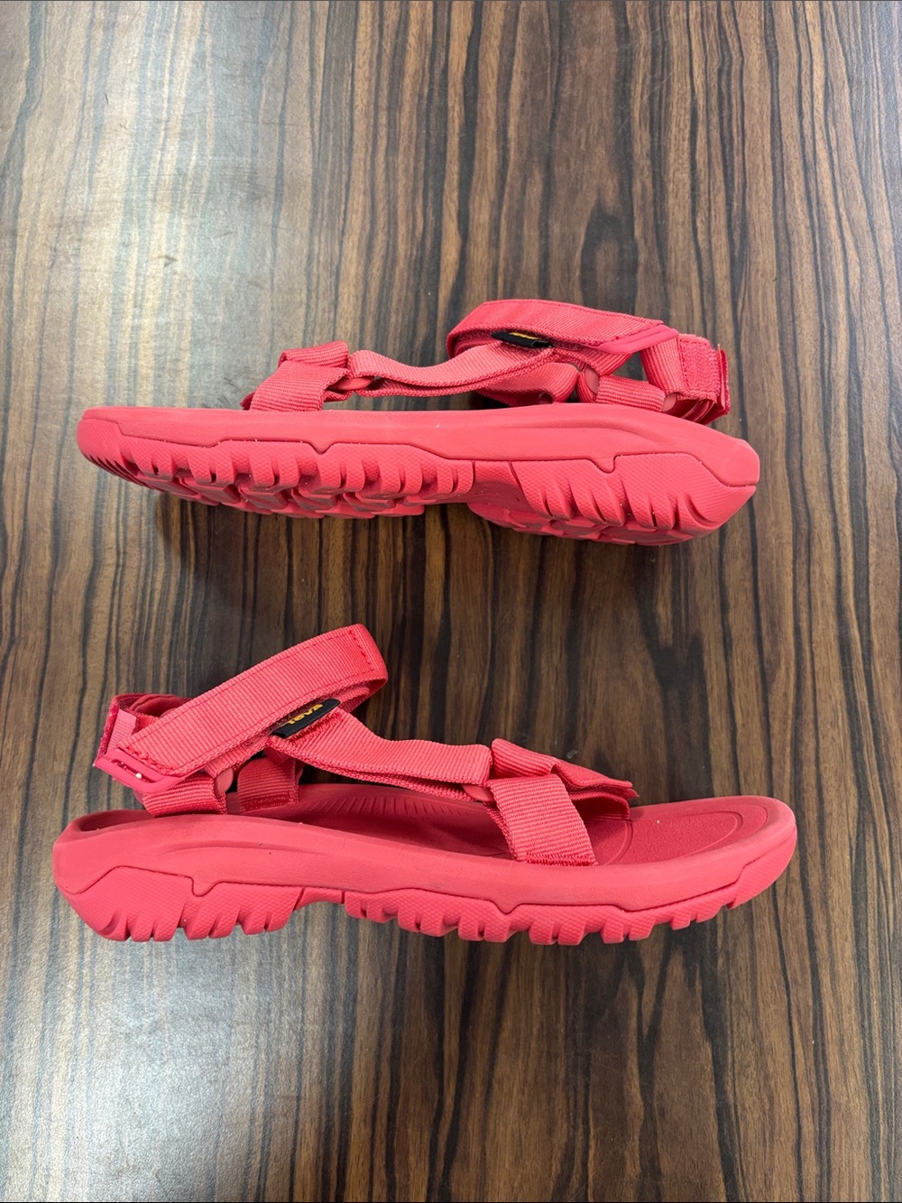 Teva - Womens Hurricane Xlt2 Sandal, size 6 US womens, color red. - Picture 3 of 5